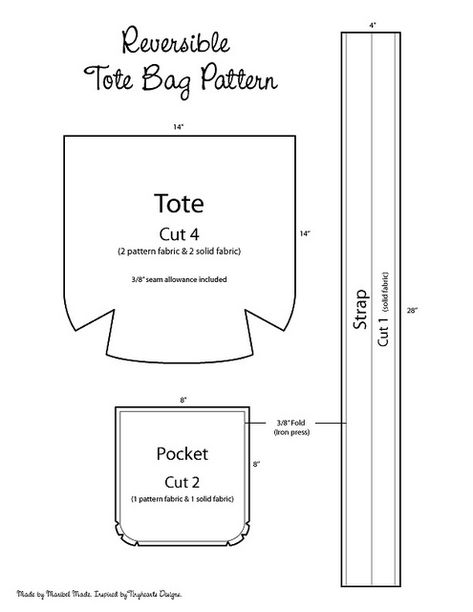 Reversible Tote Bag Pattern | Flickr - Photo Sharing! Sac Diy, Reversible Tote Bag, Tote Bags Sewing, Sewing Purses, Reversible Tote, Bag Patterns To Sew, The Tote Bag, Tote Pattern, Bags Tutorial