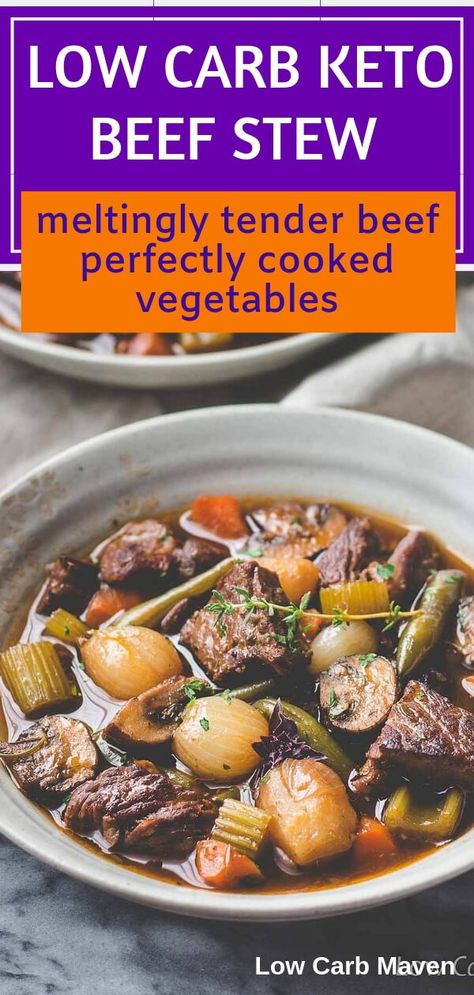 Low Carb Beef Stew, Gluten Free Beef Stew, Keto Beef Stew, Classic Beef Stew, Keto Beef, Lunch Meat Recipes, Stew Meat Recipes, Low Carb Low Fat Recipes, Meat Recipes For Dinner