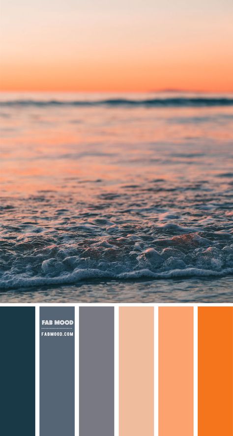 Color Inspiration - Blue and White – Color Palette #39 1 - Fab Mood | Wedding Colours, Wedding Themes, Wedding colour palettes Orange Color Palettes Colour Schemes, Blue Orange Gray Color Palette, Blue Orange Tan Color Palette, Peach And Blue Color Scheme, Colour Palette Blue Orange, Orange Tones Colour Palettes, Pink Purple Blue Yellow Color Palette, Apricot Colour Palette, Orange And Grey Color Palette