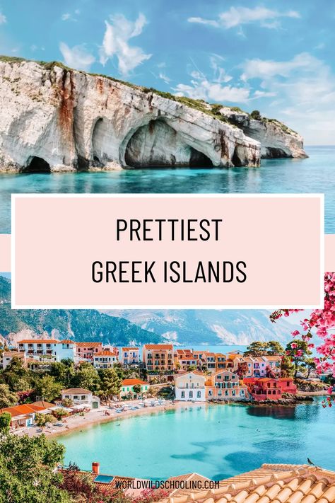 These are some of Greece's most beautiful islands according to our local travel writer. Small Greek Islands, Islands In Greece, Greek Islands Vacation, Greek Islands To Visit, Best Greek Islands, Nature Destinations, Beach Destinations, Destin Hotels, Greece Islands