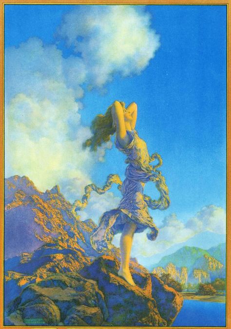 Illustrator,  Maxfield Parrish Midcentury Illustration, Romantic Artwork, Maxfield Parrish, Robert Motherwell, Art Fractal, Dale Chihuly, Neo Classical, Mary Engelbreit, Chihuly