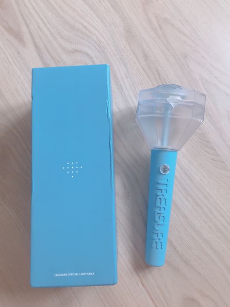 Treasure Lightstick, Kpop Lightsticks, Lightstick Kpop, Kpop Lightstick, Album Kpop, Merch Kpop, Kpop Collection, Kpop Album, Kpop Merchandise