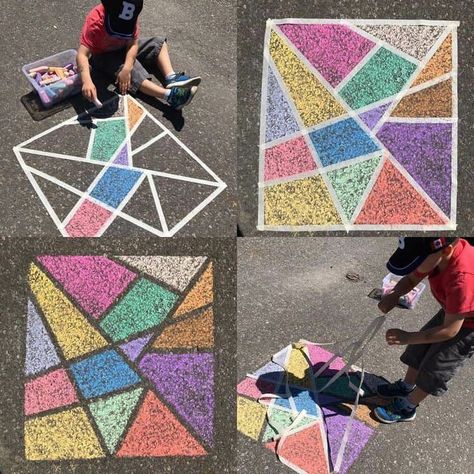 Driveway Chalk Art, Chalk Art Quotes, Driveway Chalk, Driveway Art, Chalk Activities, Fun Chalk Art, Chalk Design, Sidewalk Chalk Art, Sidewalk Art