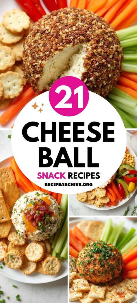 21 Irresistible Cheese Ball Recipes Cheddar Bay Pepper Jack Shrimp Balls, Nye Cheese Ball, Best Cheese Ball Recipes Super Bowl, Bits And Pieces Party Cheese Ball, Cheese Ball Recipes Vegetarian, Cheese And Cracker Pairings, Dill Cheese Ball Recipes, Small Cheese Ball Recipes, Classic Cheese Ball Recipes