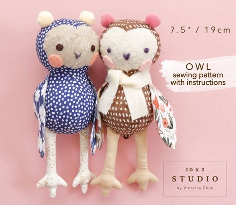 Felt owl pattern