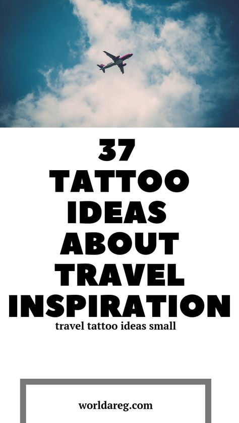 Men’s Travel Tattoos, English Tattoos Women, Travel Tatoos Ideas, Travel Stamp Tattoo, Travel Tattoos For Women Unique, Traveling Tattoo Ideas, Enjoy The Journey Tattoo, Journey Tattoo Ideas, Passport Tattoo