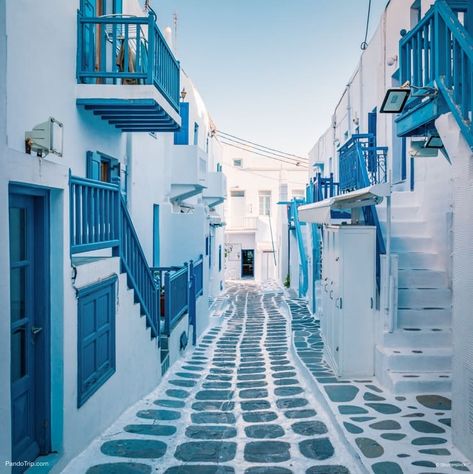 Top 10 Fairytale Towns in Greece (Guide & Photos) - Pandotrip.com Greek Town, Mykonos Town, Village Photos, Greece Holiday, Mykonos Greece, Beautiful Streets, Beautiful Places On Earth, Thessaloniki, Best Places To Travel