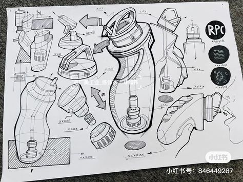 工业设计 Industrial Design, Futuristic Product Design, Product Design Sketch, Mustang Drawing, Spaceship Drawing, Basic Sketching, Product Sketch, Industrial Design Portfolio, Presentation Board Design