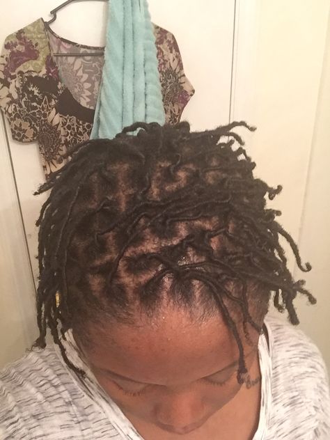 9/18/18  First Retwist Loc Journey, Dreadlocks, Hair Styles, Hair, Beauty