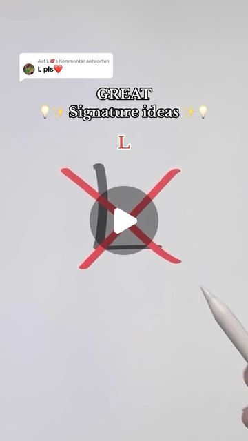 ✨ Signatures, Initials, Logos & more ✨ on Instagram: "Order your Signature 🖊️ Link in my Bio 📥 . BEST Signature ideas „L“ #l #signature #fy #viral #procreate #digitalart #creative" Lily Signature Ideas, L Name Signature, Signature Ideas Letter L, L Signature, How To Make A Signature, L Signature Ideas, K Signature, Easy Signature Ideas, Cute Signature Ideas