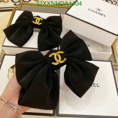 Chanel Headband, Chanel Bow, Designer Hair Accessories, Chanel Collection, Handmade Hair Bows, Designer Replica, Chanel Accessories, Girly Accessories, Fancy Jewellery