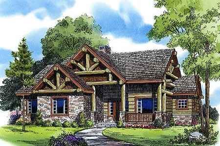 log cabin floor plan Log Siding Exterior, Log Cabin House Plans, Log Cabin House, Log Cabin Floor Plans, Interior Floor Plan, Log Home Plans, Rustic House Plans, Rustic Exterior, Cabin Floor