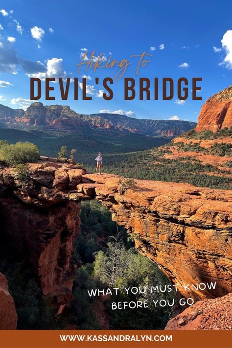 Devils Bridge, Arizona Trip, Sedona Az, Sedona, Things To Know, Arizona, Bucket List, Bridge, Blog Posts