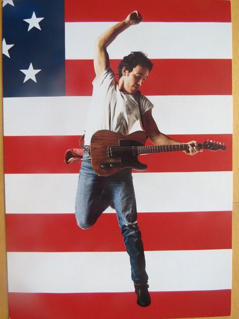 Bruce Springsteen Bruce Springsteen Poster, Deborah Harry Blondie, Born In The Usa, Tunnel Of Love, 11x17 Poster, E Street Band, Annie Leibovitz, Born To Run, Rock Songs