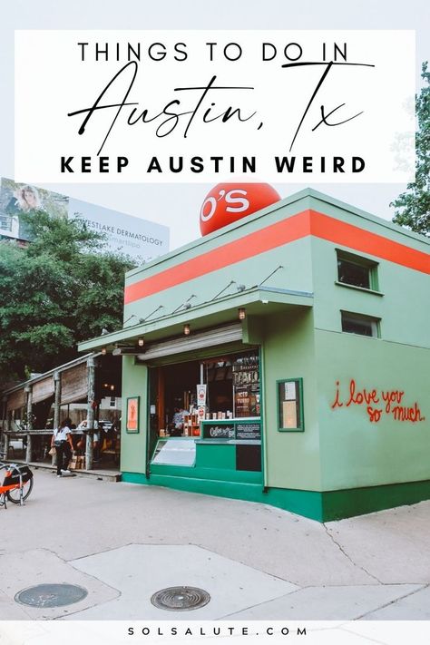 Things to do in Austin Texas | Austin Things to do | What to do in Austin Tx | Where to go in Austin | Things to see in Austin | Austin Attractions | The ideal Austin itinerary | Where to shop in Austin | How to see bats in Austin | Barton Springs Austin | Zilker Park Austin | Things to do in Texas | Texas Travel inspiration | Best murals in Austin | Austin street art guide | Texas road trip | Texas travel guides | Texas travel tips | Where to stay in Austin | Where to eat in Austin Austin Texas Style, Barton Springs Austin, Road Trip Texas, Zilker Park Austin, Living In Austin Texas, To Do In Austin Texas, Things To Do In Texas, Austin Texas Travel, Texas Road Trip