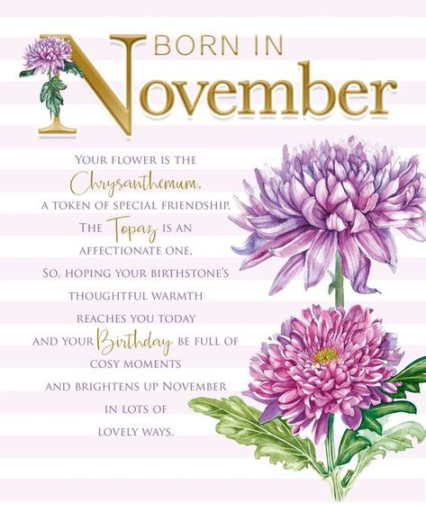 Born In November, Birthday Menu, Love Birthday Cards, Cherry Orchard, Birthday Wishes Messages, November Birthday, Birthday Blessings, Birthday Cards For Women, October Birthday