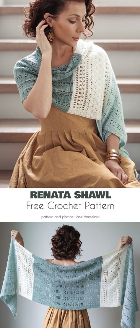 Rectangle Shawl Pattern, Rectangle Shawls, Crochet Prayer Shawls, One Skein Crochet, Crochet Shawl Free, Crochet Wrap Pattern, Crochet Lace Shawl, Crochet Scarf Pattern Free, Crochet Shawl Pattern Free