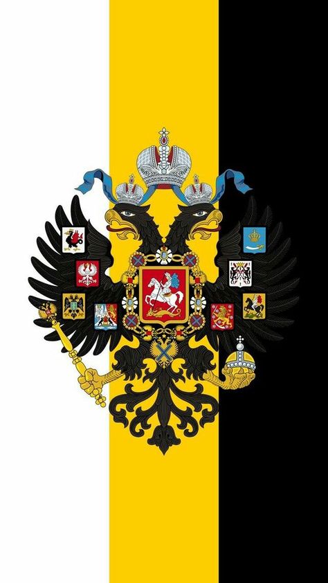 Empire Flag, Empire Wallpaper, Maps Aesthetic, Eagle Symbol, Alexei Romanov, Historical Flags, Military Flag, German Heritage, Russian Empire