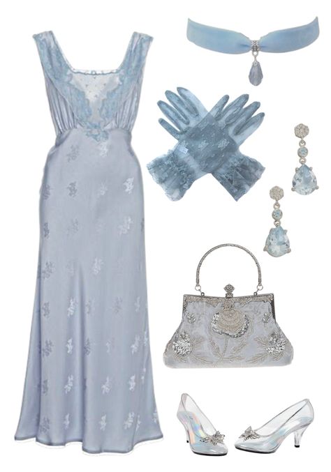 Cinderella Aesthetic Modern Outfit, Cinderella Aesthetic Dress, Cinderella Inspired Outfit Casual, Cinderella Aesthetic Outfit, Modern Cinderella Outfit, Cinderella Outfit Ideas, Cinderella Inspired Outfit, Aesthetic Challenge, Cinderella Inspired Dress