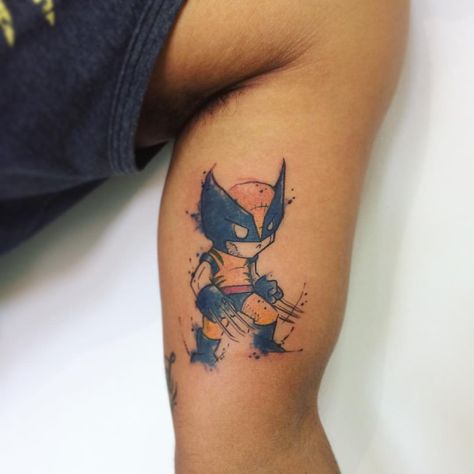 Wolverine 👊 #dnalvestattoo Small Wolverine Tattoo, Wolverine Tattoo Design, Wolverine Tattoo Ideas, Griptape Art, Michigan Tattoo, Wolverine Tattoo, Wolverine Animal, Claw Tattoo, Wolverine Artwork