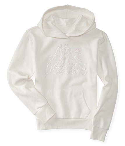 Aero NY Women Pullover and Full-Zip Hoodie Sweat Shirt Sparkly Tops, Aeropostale Hoodies, Sparkly Top, Evening Tops, Holiday Tops, Ivory Tops, Aeropostale Tops, Cotton Hoodie, Hooded Pullover