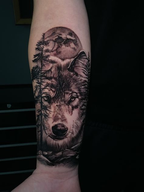 Holy Trinity Tattoo, Trinity Tattoo, Winning Tattoo, Wolf Tattoo Design, Wolf Tattoo, Tattoo Ink, Holy Trinity, Life Tattoos, Black And Grey Tattoos