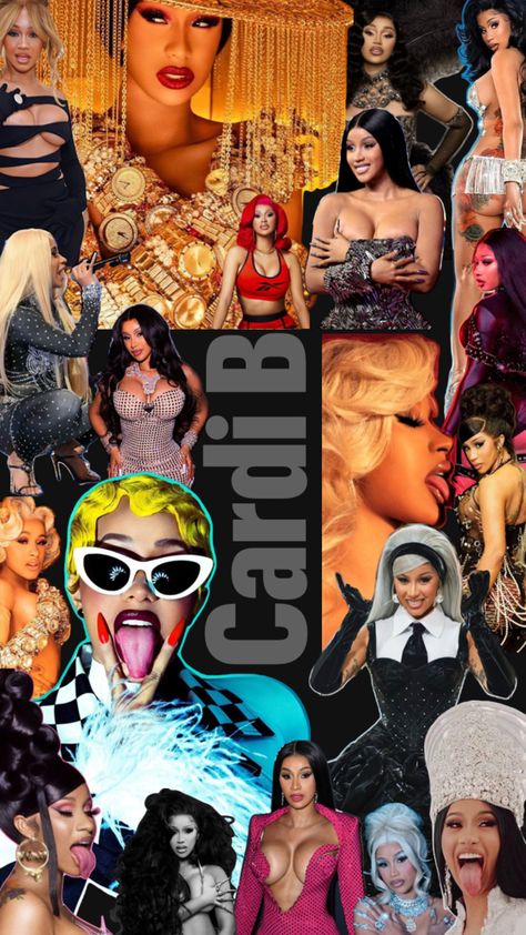 Cardi B Collage #MANMedia Cardi B Collage, Cardi B Wallpaper, Cardi B Picture, B Wallpaper, B Image, $b Wallpaper, Wallpaper Iphone Summer, Megan Fox, News Media