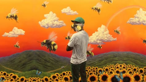 Flower Boy Aesthetic, Spring Iphone Wallpaper, Tyler The Creator Wallpaper, Macbook Wallpapers, Computer Wallpapers, Cute Laptop Wallpaper, Pc Wallpapers, Cute Laptop, Flower Boy