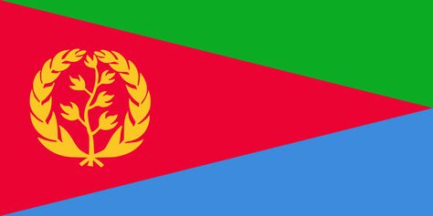 Eritrean Flag, All African Countries, Eritrea Flag, Africa Flag, African Flag, African Countries, Popular Colors, Iron On Vinyl, The Flag