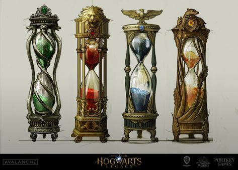 Harry Potter Objects, Harry Potter Concept Art, Josh Black, Hogwarts Games, Harry Potter Christmas Tree, Ministry Of Magic, Hogwarts Legacy, Images Harry Potter, Harry Potter Houses