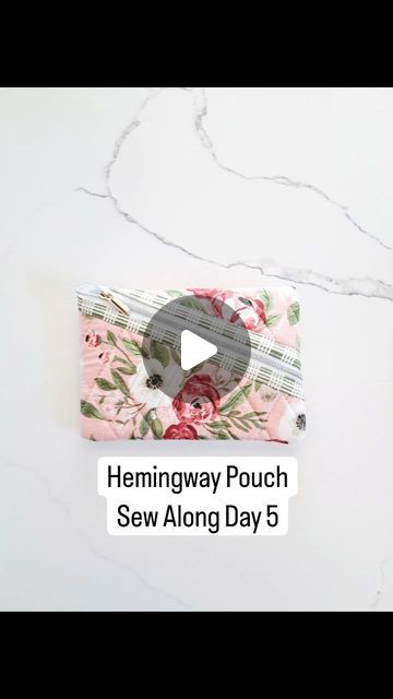 Kristina Brinkerhoff || Modern Sewing and Quilting Patterns on Instagram: "Hemingway Pouch Sew Along Day 5

Today, I’m sharing some tips for making a mini Hemingway Pouch from the triangle cut-off.

🩷 Making a mini Hemingway Pouch from the triangle cut-off works best when using the triangle piece from the Large or Extra Large sizes of the Hemingway Pouch, but if you’re feeling up to a challenge, feel free to try the triangle from the smaller sizes, too.

🩷 When making a mini Hemingway Pouch, I like to trim at least a little bit off of the triangle tip. This will keep the zipper out of the corner seam (that corner seam that is hard to pop right side out).

🩷 Play around with your triangle piece–you can keep it intact and not trim any off, you can trim a tiny bit off like I did below, or Hemingway Pouch Pattern Free, Hemingway Pouch, Mini Instagram, Pouch Sewing, Quilt Sewing Patterns, Sewing And Quilting, Project Bags, Card Pattern, Pouch Pattern