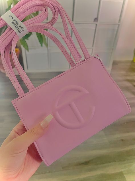 Bubble Gum Pink Telfar, Pink Telfar, Bubble Gum Pink, Cambridge Satchel, Cambridge Satchel Company, Bubblegum Pink, Bubble Gum, Gum, Satchel