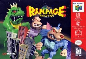 Rampage: World Tour Rampage Game, N64 Games, Virtual Boy, Game World, Childhood Games, Video Games Nintendo, Playstation 2, Game Boy, Wii U