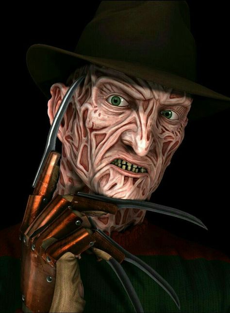 Freddy Kreuger Fred Kruger, Halloween Desenhos, Freddie Kruger, Freddie Krueger, Nightmare Monster, Freddy Krueger Art, Robert Englund, Horror Costume, Horror Movie Icons