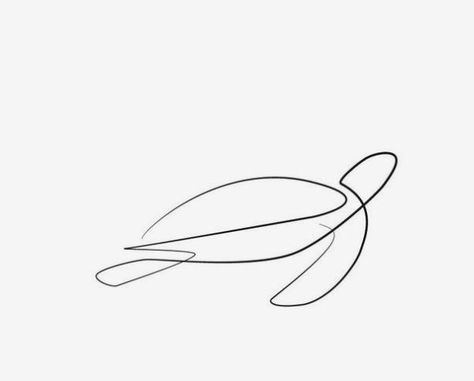 Mini Tattoos Turtle, Simple Sea Turtle Tattoo Outline, Minimalistic Sea Tattoo, Line Work Turtle Tattoo, Single Line Turtle Tattoo, Sea Turtle Tattoo Fineline, Sea Turtle Fine Line Tattoo, Sea Turtle Line Tattoo, Fineline Turtle Tattoo