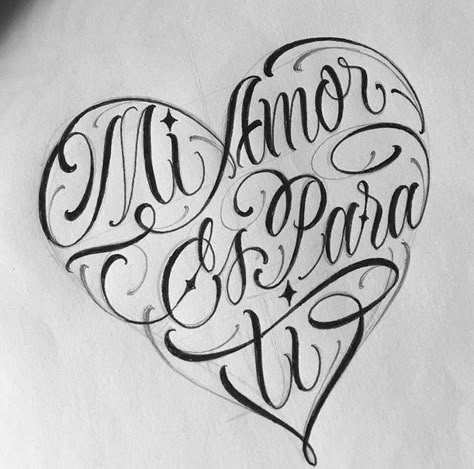 Tattoo Lettering Alphabet, Tattoo Lettering Design, Chicano Lettering, Tattoo Lettering Styles, Drawings For Boyfriend, Chicano Art Tattoos, Graffiti Lettering Fonts, Chicano Drawings, Writing Tattoos