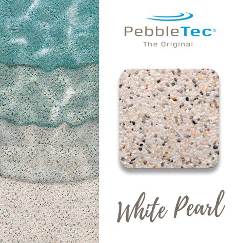 Swimming Pool Colors Water, Pool Refinishing Ideas, Pebble Tech Pool Finishes, Pool Colors Inground Gunite, Pool Flooring Ideas, Pebble Tech Pool Colors, Stone Around Pool, Pool Colours, Pebble Pool Finish