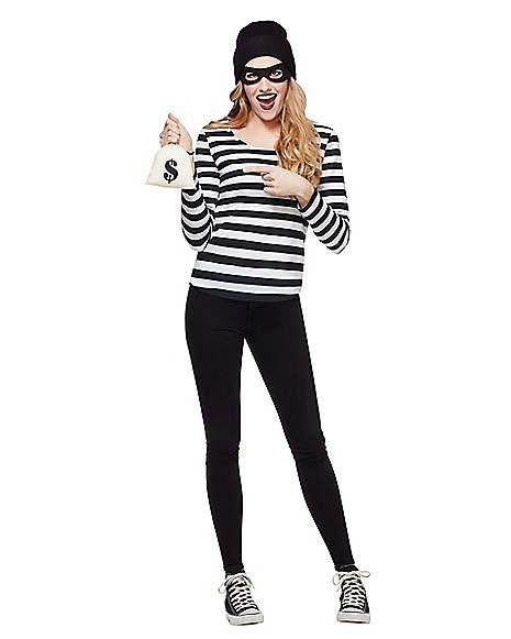 Prisoner Halloween, Burglar Costume, Marshmallow Costume, Halloween Prisoner Costume, Prisoner Costume, Stranger Things Costume, Easy Diy Costumes, Horror Costume, Creative Costumes