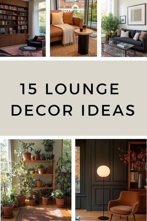 See some perfect ideas for transforming your lounge or living room through decor. Lounge Decor Ideas, Types Of Couches, Lounge Room Styling, Beige Couch, Brown Leather Couch, Chic Lounge, Rustic Farmhouse Kitchen, Living Room Bar, Leather Couch