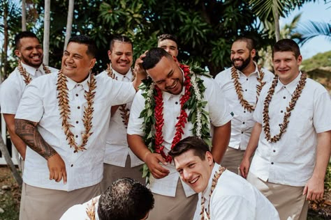 Samoan Wedding, Wedding Presentation, Wedding Guest Outfit Inspiration, Groomsmen Outfits, Dream Wedding Decorations, Wedding Planning Decor, Maui Wedding, Maui Weddings, Future Love