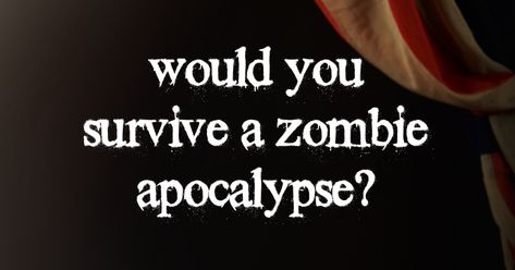 They're brutal. They're merciless. And Dread Nation got us thoroughly enthralled. Now find out: Could you survive a zombie apocalypse? Zombie Apocalypse Quiz, Dread Nation, Zombies Apocalypse Survival, Zombies Apocalypse, Zombie Apocolypse, Best Zombie, Apocalypse Survival, Personality Quizzes, Ya Books