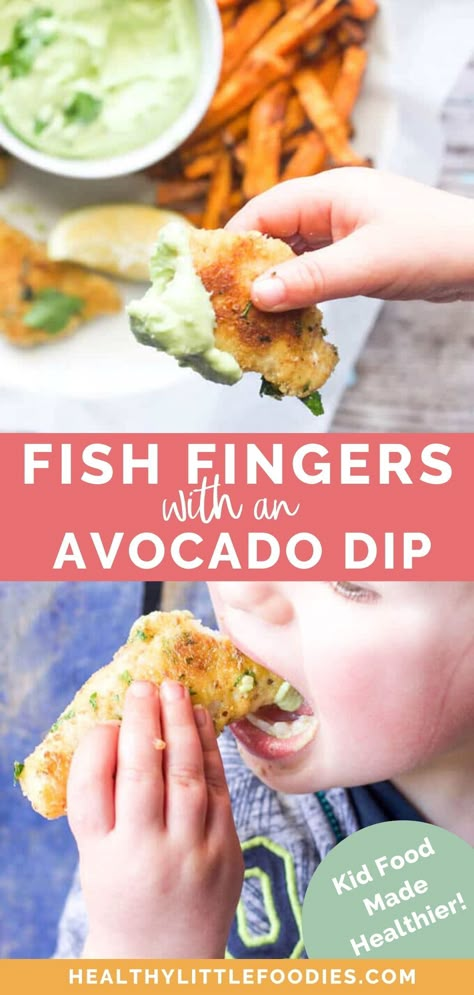 Recipes Pescatarian, Fish Recipes For Kids, Fingerfood Baby, Oven Baked Fish, Baked Sweet Potato Fries, Fish Fingers, Toddler Recipes, Fish Finger, Children Health