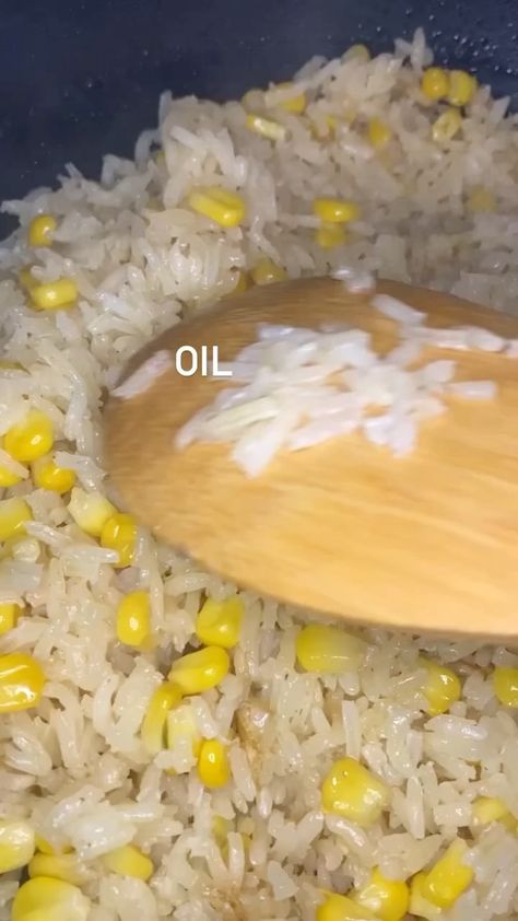 White Rice Corn Recipes, Mexican Corn Rice Recipe, White Rice With Corn Mexican, Rice Corn Recipes, Spanish Rice With Corn, White Mexican Rice, Rice With Corn Recipe, White Rice And Corn, Mexican Rice With Corn