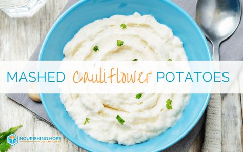 Mashed Cauliflower Potatoes - Nourishing Hope Mashed Cauliflower Potatoes, Healthy Mashed Potatoes, Healthy Food Chart, Cauliflower Potatoes, Low Oxalate, Cauliflower Mashed Potatoes, Steamed Cauliflower, Celery Root, Special Diet