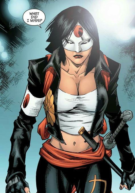 Dc Comic Women, Dc Suicidesquad, Tatsu Yamashiro, Comic Women, Dc Women, Dc Comics Girls, Univers Dc, Dc Villains, Arte Dc Comics