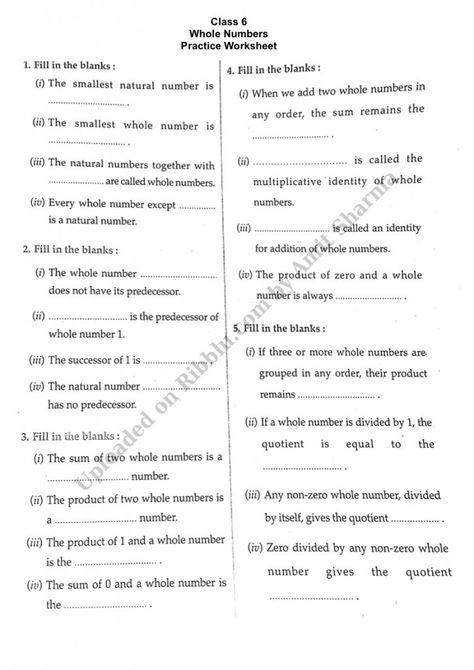 Download free printable worksheets for CBSE Class 6 Mathematics with important topic wise questions, students needs to practice the NCERT Class 6… The post Free CBSE Class 6 Mathematics Worksheets appeared first on CBSE Sample Question Papers and Worksheets - Ribblu. Class 6 Maths Worksheet Ncert, 6th Class Maths Worksheets, Class 6 Maths Worksheet, Nursery Worksheet, Maths Syllabus, Simplifying Algebraic Expressions, Ncert Books, Maths Worksheet, Class 6 Maths