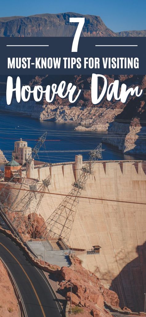 tips for visiting Hoover Dam: hoover dam view from above Hoover Dam Tour, Las Vegas Trip Planning, Vegas Trip Planning, Las Vegas Itinerary, Grand Canyon West, Trip To Grand Canyon, Utah Vacation, Las Vegas Vacation, Nevada Travel