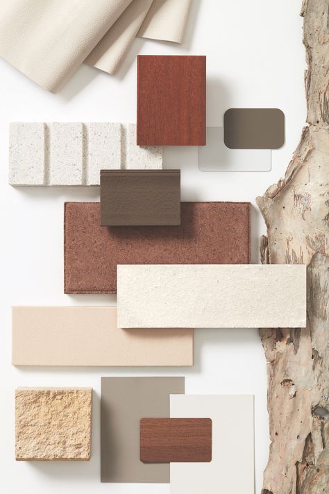 https://flic.kr/p/DdQr46 | Brickworks Mood Board - CREMA Material Moodboard, Sample Boards, Materials Board Interior Design, Mood Board Interior, Material Board, Colour Trends, Regal Design, Interior Design Boards, Material Palette