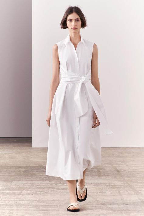 Dresses for Women | ZARA United States - Page 3 Zara Spring, Poplin Shirt Dress, Midi Flare Skirt, Collared Shirt Dress, Midi Shirt Dress, White Shirt Dress, Zara Woman, Woven Dress, Poplin Shirt