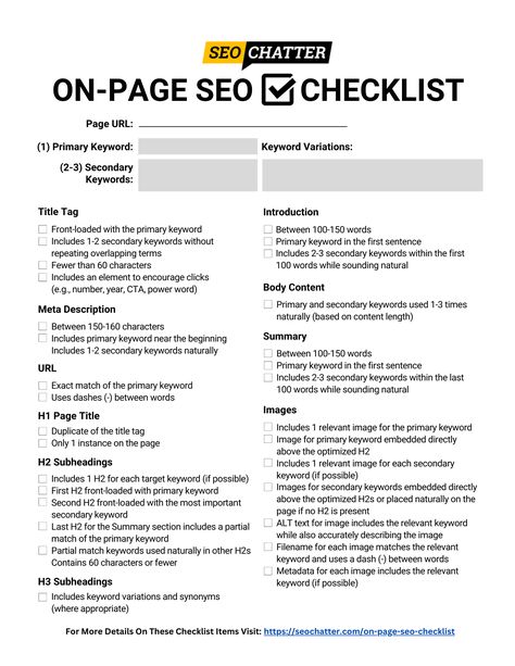 on-page seo checklist and template On Page Seo Checklist, Instagram Calendar, Website Checklist, Marketing Activations, Website Audit, Seo Checklist, Website Planning, Learn Marketing, Search Engine Marketing Sem